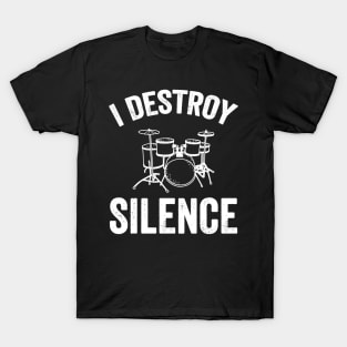 I destroy silence T-Shirt